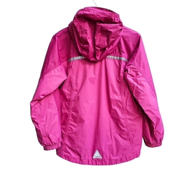 L.L.Bean Pink Jacket, Light Fleece Lining, Size Small (Women) Large (Girl) - Picture 2 of 15